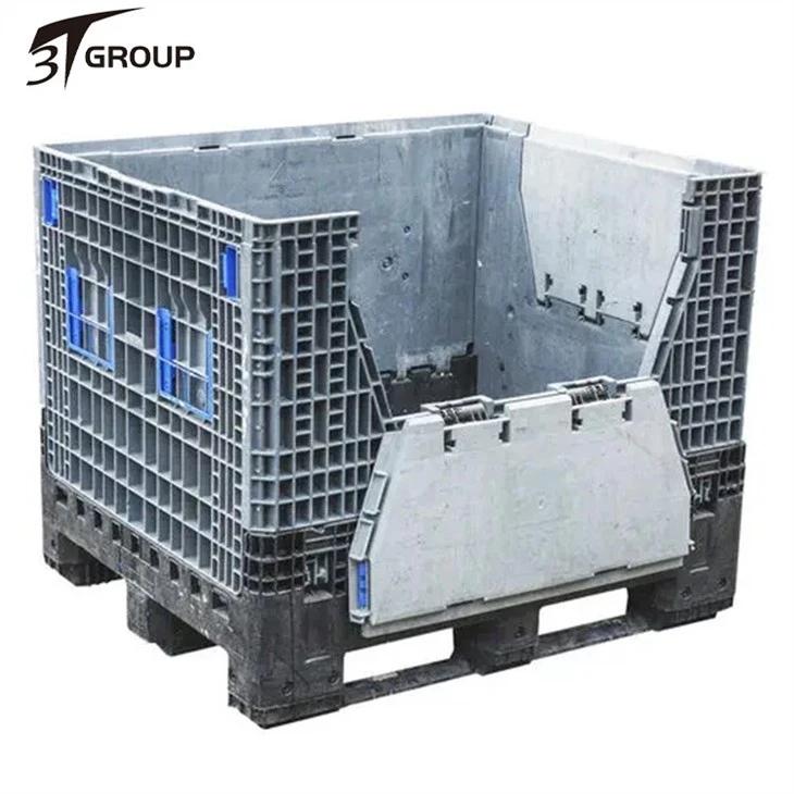 Foldable Plastic Pallet Bin for Automotive Industry factory